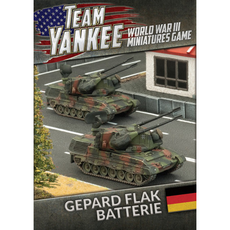 Gepard Flakpanzer Batterie