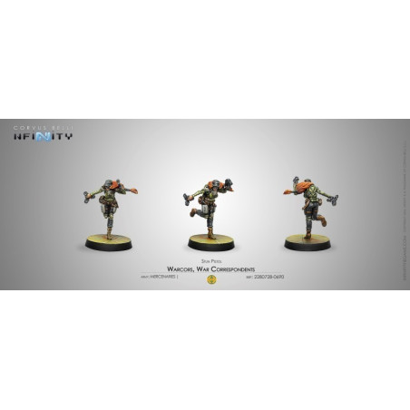 Warcors, War Correspondents (Stun Pistol)
