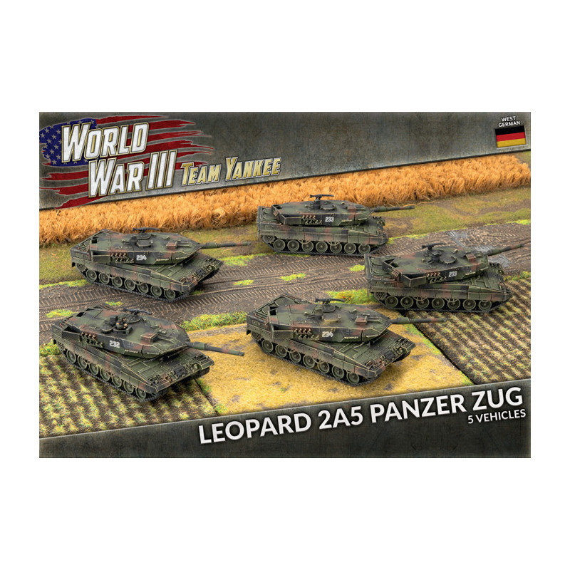 Leopard 2A5 (x5 Plastic)
