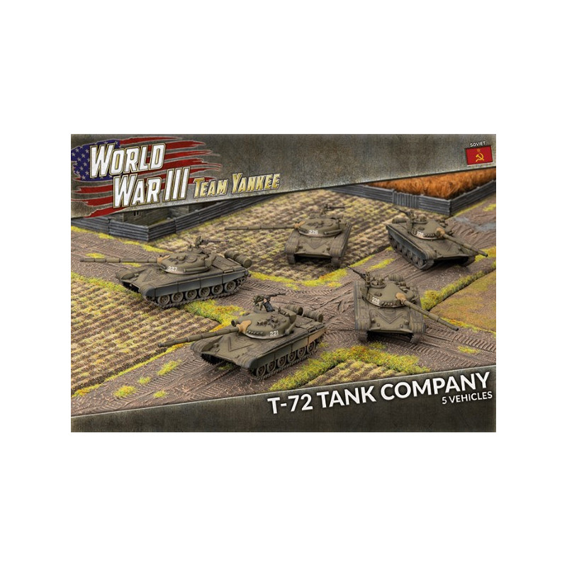T-72 Tankovy Company (Plastic)