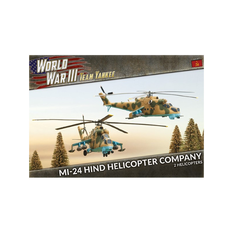 Mi-24 Hind Helicopter Company (Plastic)