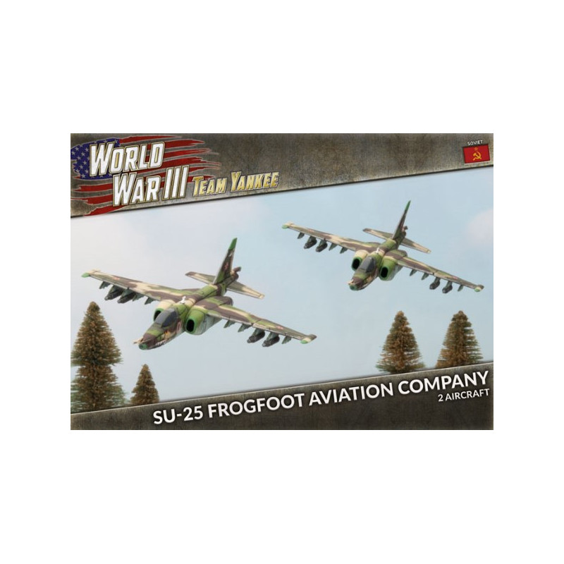 SU-25 Frogfoot Aviation Company (x2 Plastic)