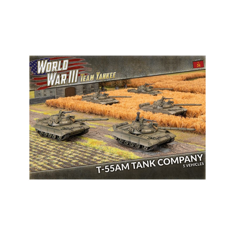 T-55AM Tank Company (x5 Plastic)