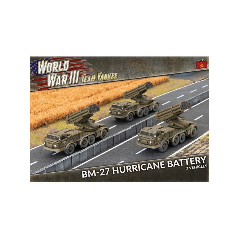 BM-27 Rocket Launcher Battery (x3)