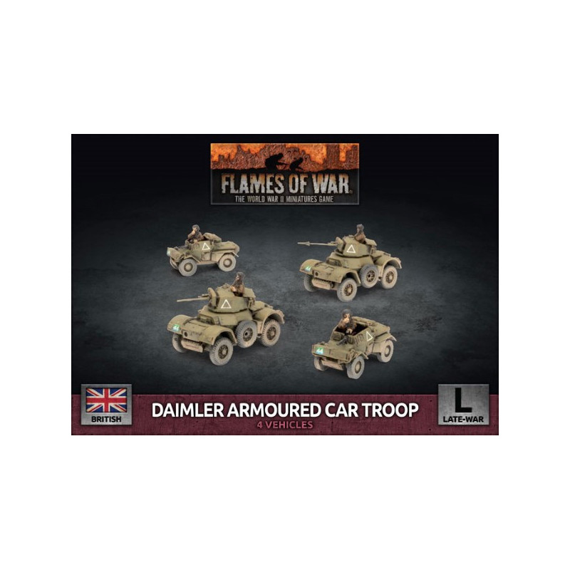 Daimler Armoured Car Troop (Plastic)