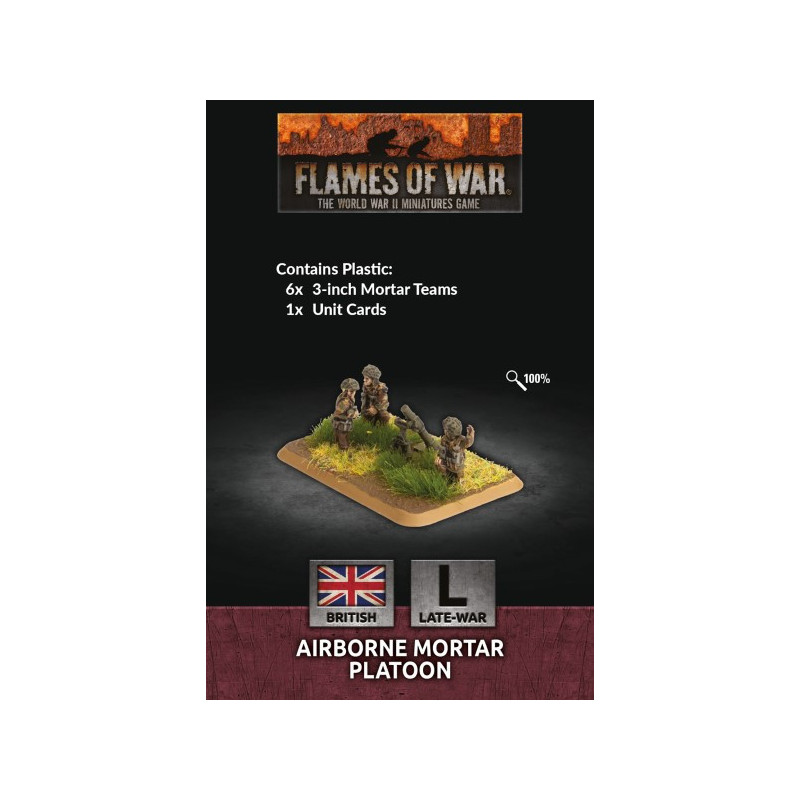 Airborne Mortar Platoon (x6 Plastic)