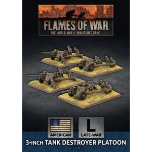 3 inch Towed Tank Destroyer Platoon (x4)