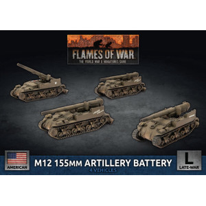 M12 155mm Artillery Battery (x4)