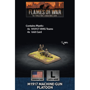 M1917 Machine-gun Platoon (Plastic) (x4)