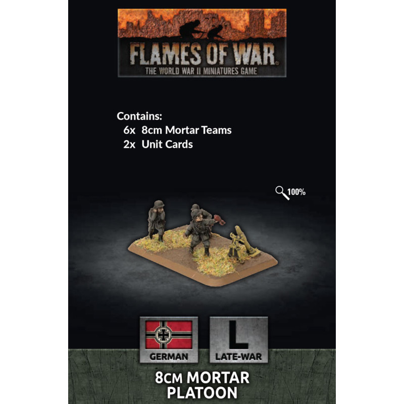 8cm Mortar Platoon (x6 Plastic)