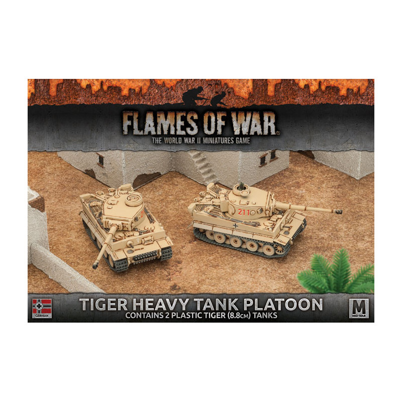 Tiger Heavy Tank Platoon (Plastic)