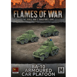 BA-10 Armoured Car Platoon (x3)
