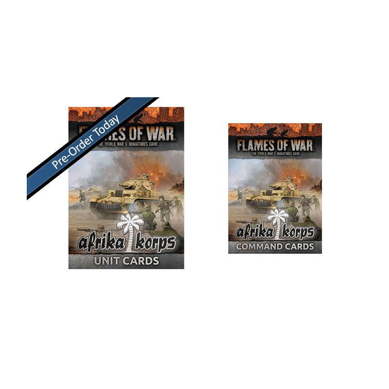 German Afrika Korps Card Bundle