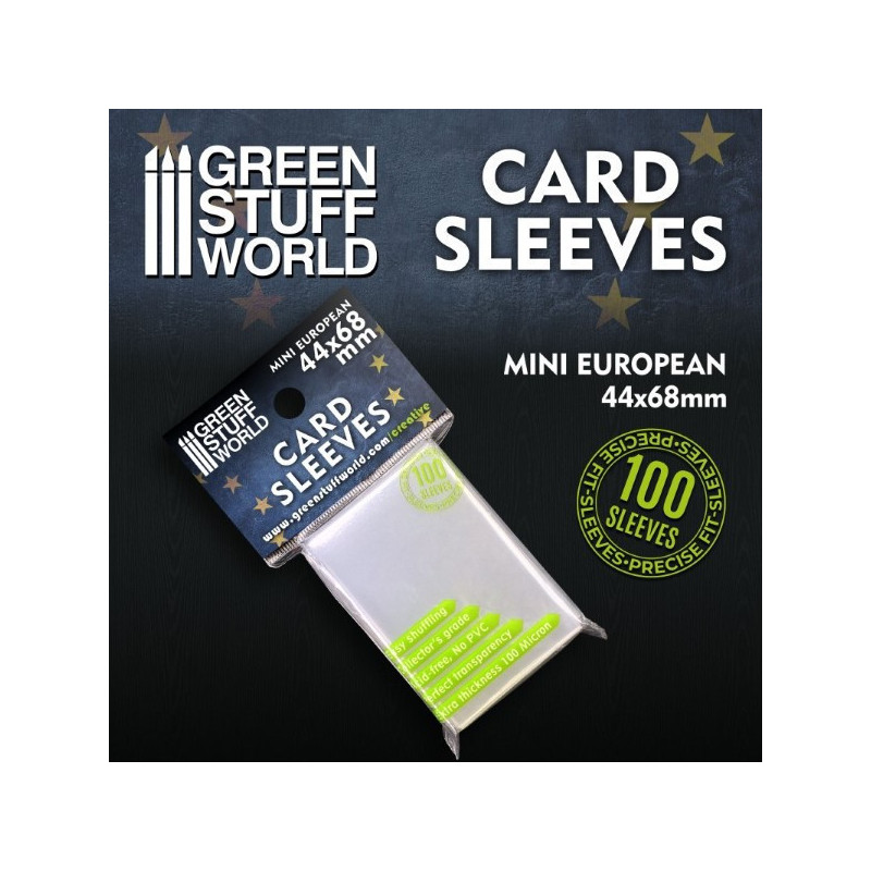 Card Sleeves - Mini European 44x68mm