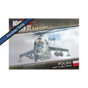 World War III: Polish Unit Cards (31 Cards) 