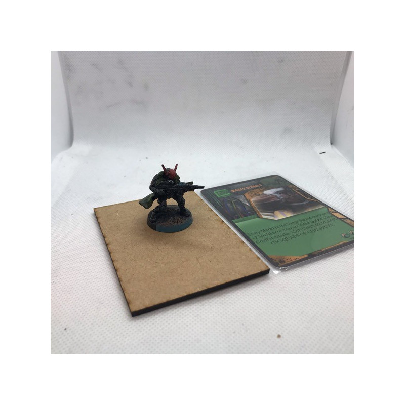 88x63mm MDF-bas (TCG), Rektangulär