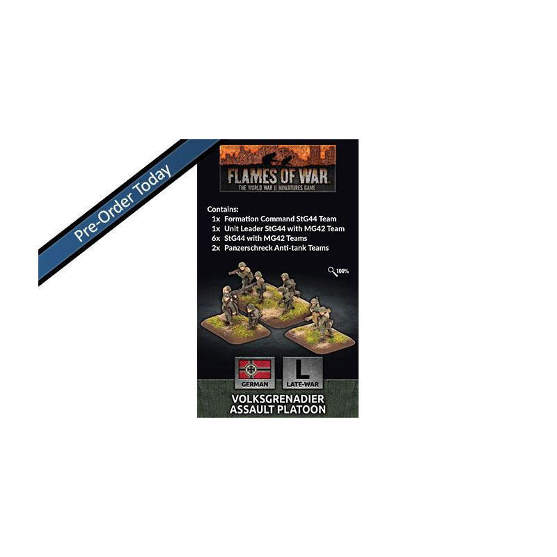 Volksgrenadier Assault Platoon (41x Figs)