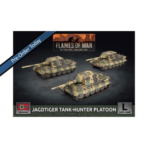Jagdtiger (12.8cm) Tank-Hunter Platoon (3x Plastic)