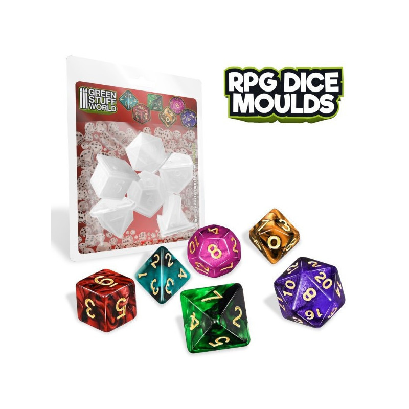 RPG Dice Moulds