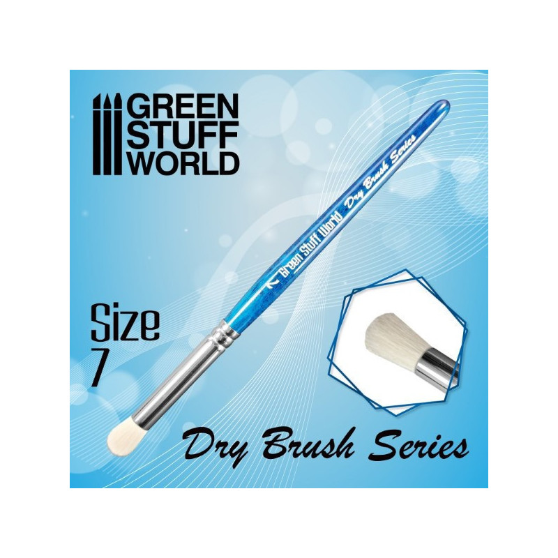 BLUE SERIES Dry Brush Size 7
