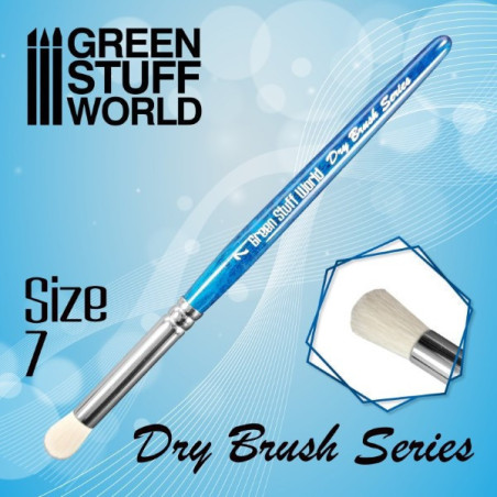 BLUE SERIES Dry Brush Size 7