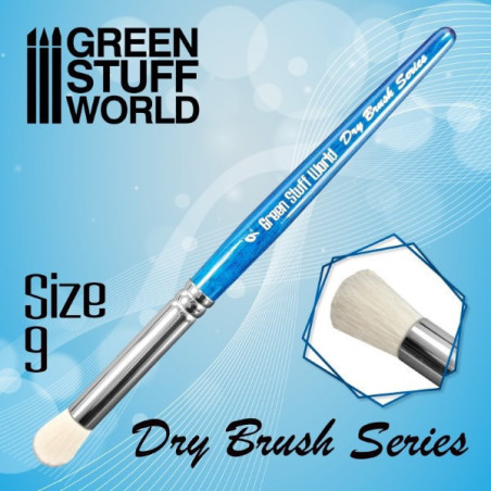 BLUE SERIES Dry Brush Size 9