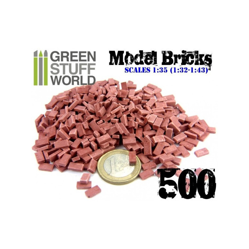 Models Bricks - Dark Red (500)