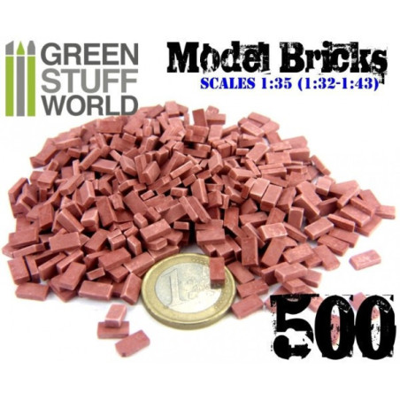 Models Bricks - Dark Red (500)