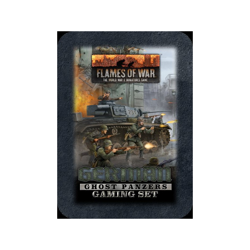 German Ghost Panzers Gaming Set (x20 Tokens, x2 Objectives, x16 Dice)