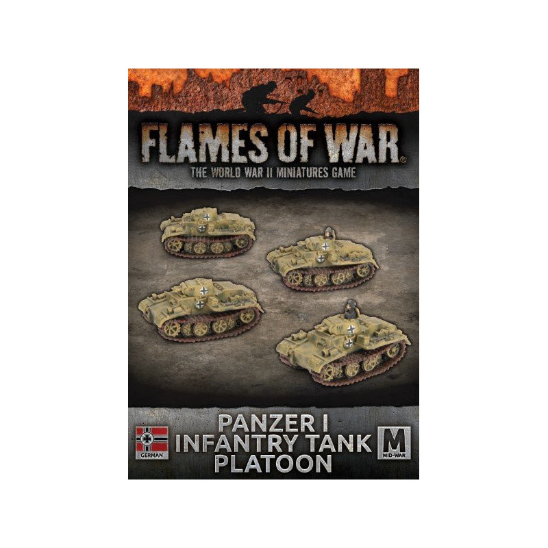 Panzer I Infantry Tank Platoon (x4)