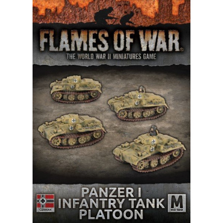 Panzer I Infantry Tank Platoon (x4)