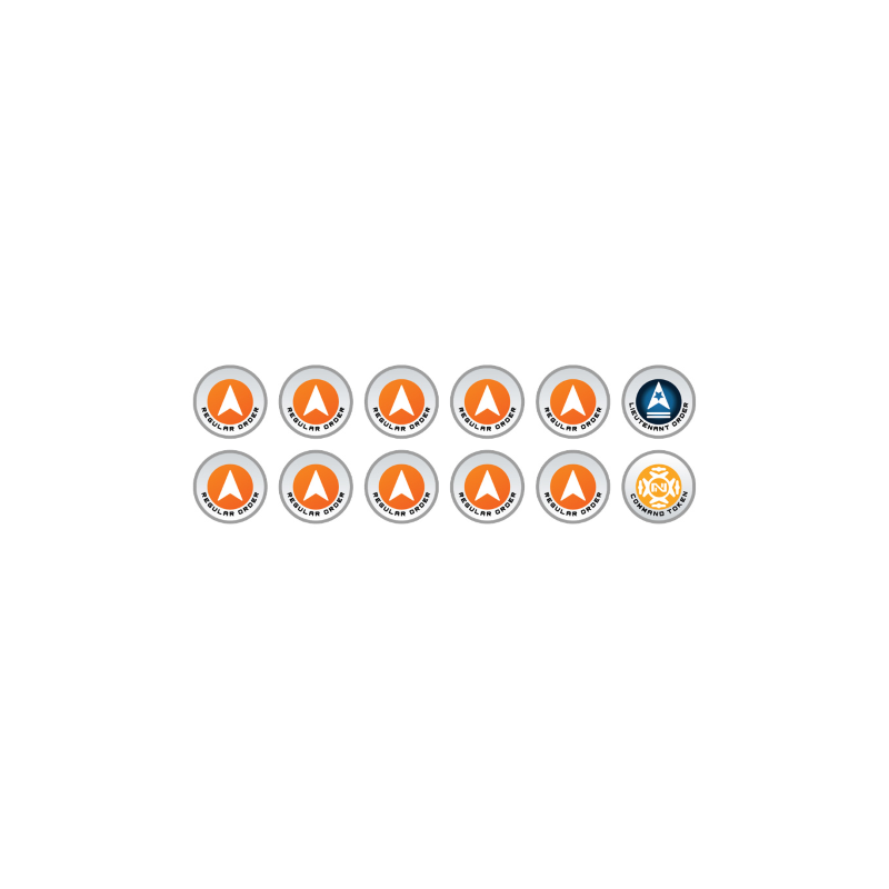 N4 Infinity Tokens Regular Orders Orange (12)