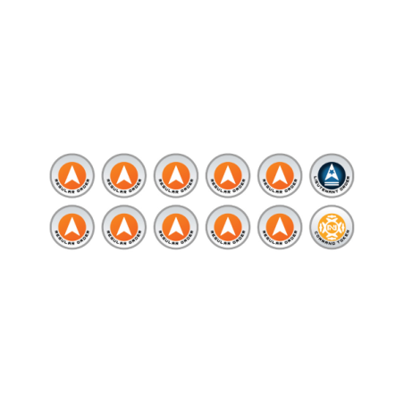 N4 Infinity Tokens Regular Orders Orange (12)