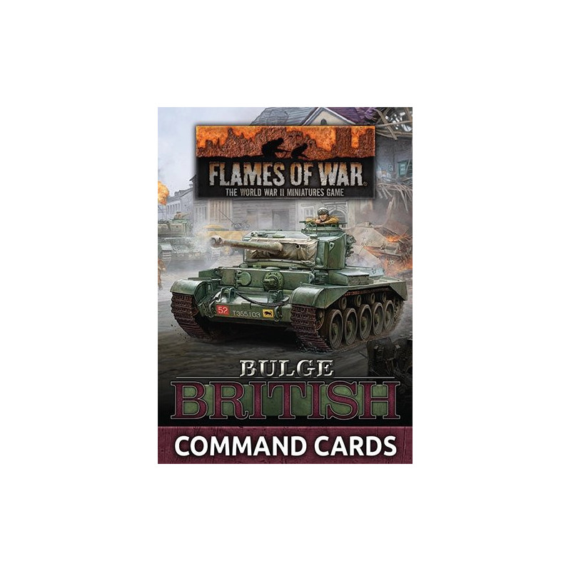 Bulge: British Command Cards (58x Cards)