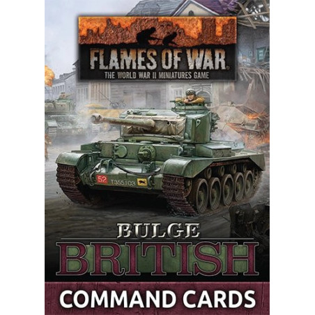 Bulge: British Command Cards (58x Cards)