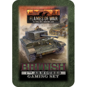 British 7th Armoured Tin (x20 Tokens, x2 Objectives, x16 Dice)