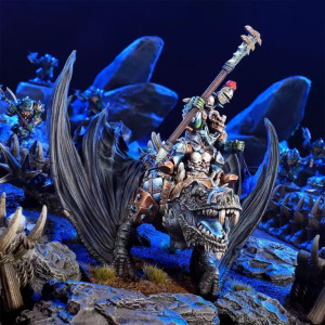 Riftforged Orc Stormcaller on Winged Slasher