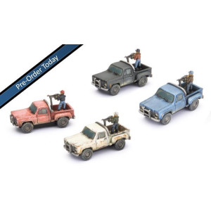 Pickup Trucks (x4)