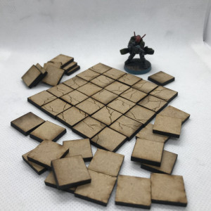 Basing Kit : Ruined Floor 1, 16mm