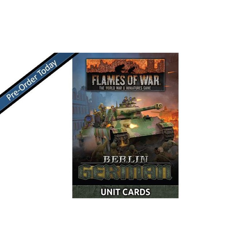 Berlin : German Unit Cards (104x cards)