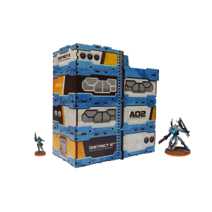 District 5 Apartment Prepainted (Blue)