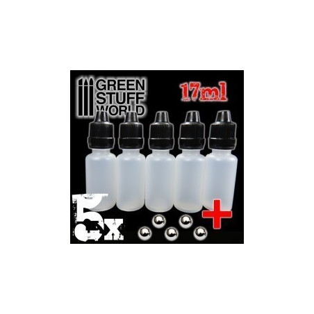 Spare Paint Pots for mixes with Mixing Balls