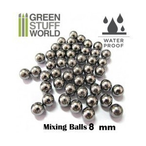 Mixing Paint Steel Bearing Balls in 8mm