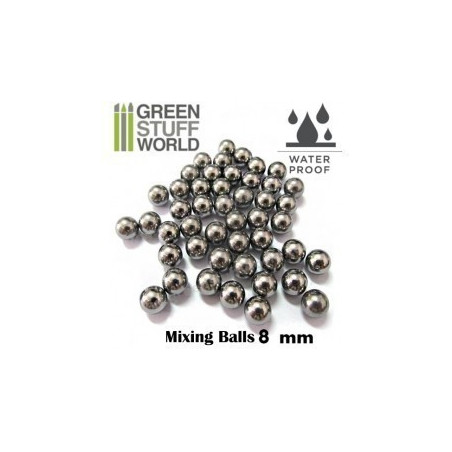Mixing Paint Steel Bearing Balls in 8mm