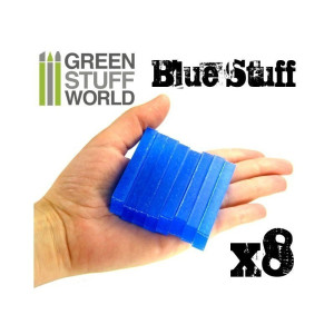 Blue Stuff Mold 8 Bars