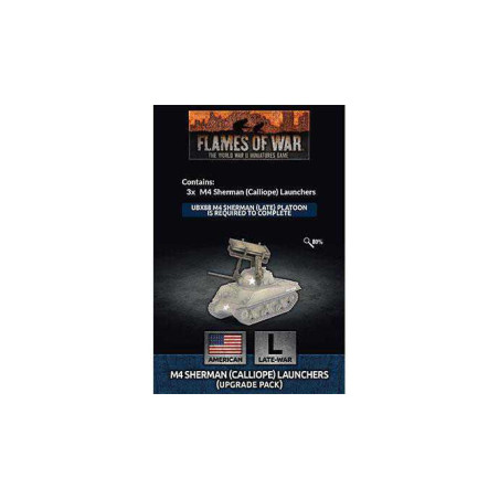 M4 Sherman (T34 Calliope) Launchers (Upgrade Pack)