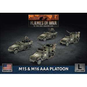 M15 & M16 AAA Platoon (x4 Plastic)