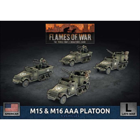M15 & M16 AAA Platoon (x4 Plastic)