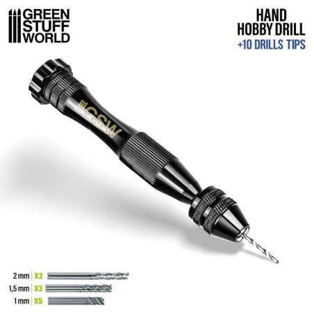 Hobby hand drill - BLACK color
