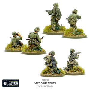 US Marine Corps Weapons Teams